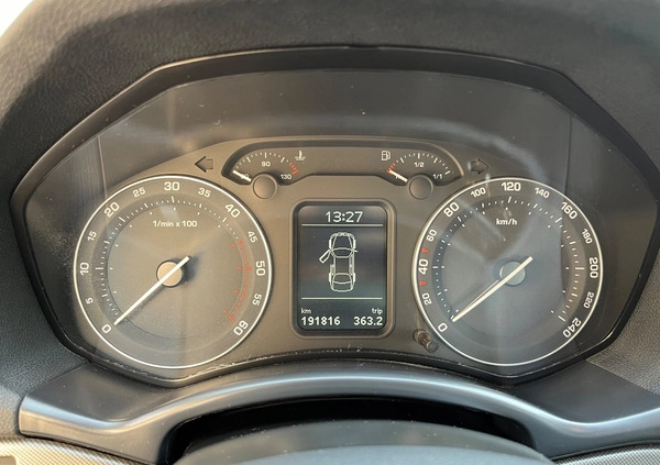 Skoda Octavia cena 19000 przebieg: 192000, rok produkcji 2008 z Nekla małe 326